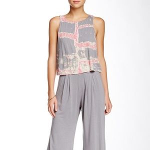 Gypsy05 Open Back Popover Jumpsuit